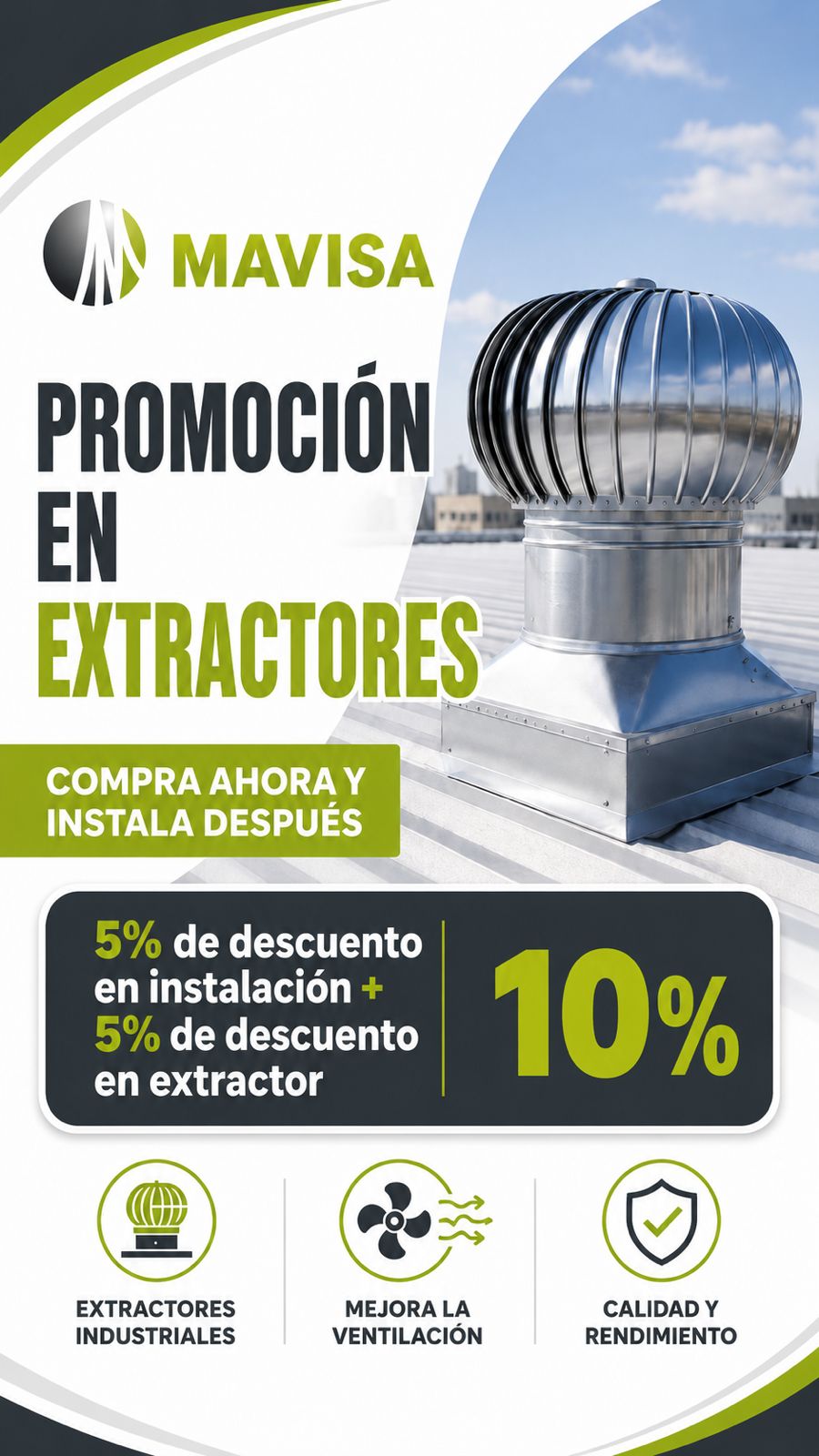 EXTRACTORES ATMOSFERICOS TIPO CEBOLLA